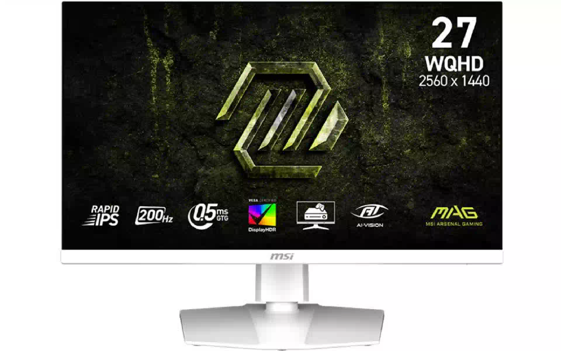 Ελεγκτής εκπομπών MSI MAG 274QRFW-E20, White (9S6-3CF99T-001) Ελεγκτής εκπομπών MSI MAG 274QRFW-E20, White (9S6-3CF99T-001)