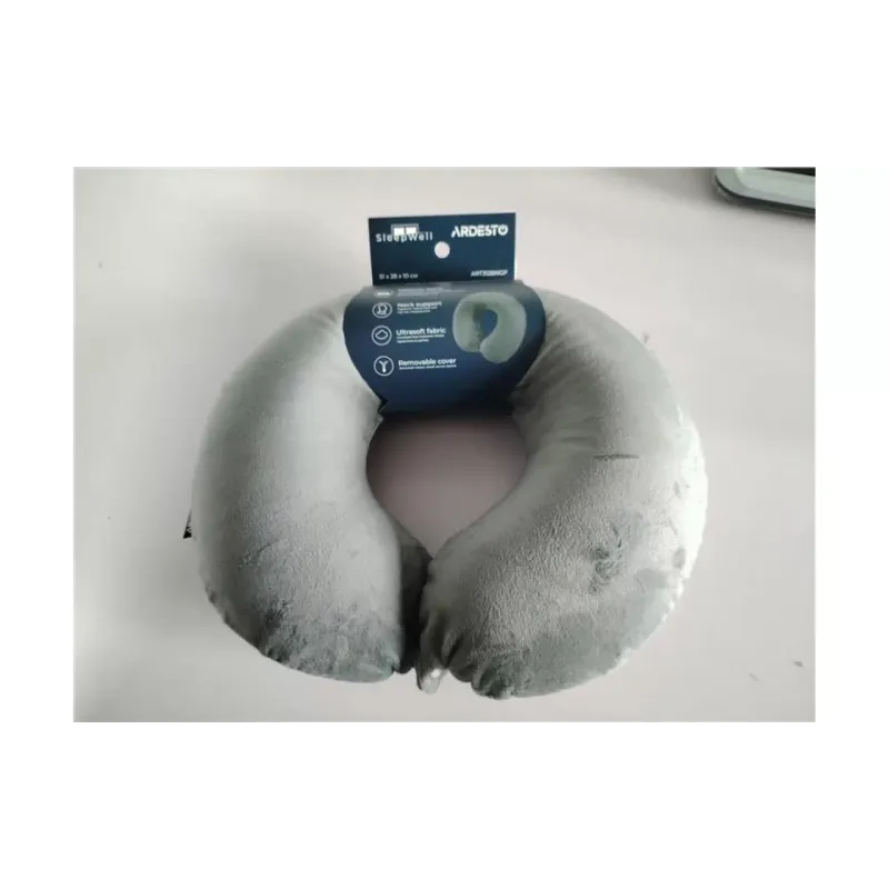 Подушка ортопедическая для шеи Ardesto Sleepwell Travel, 31 х 28 х 10 см, пена мемори (ART3128NGP)