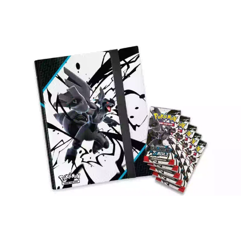 Карткова гра Pokemon TCG Black Bolt - Binder Collection SV10.5 (196214113947)