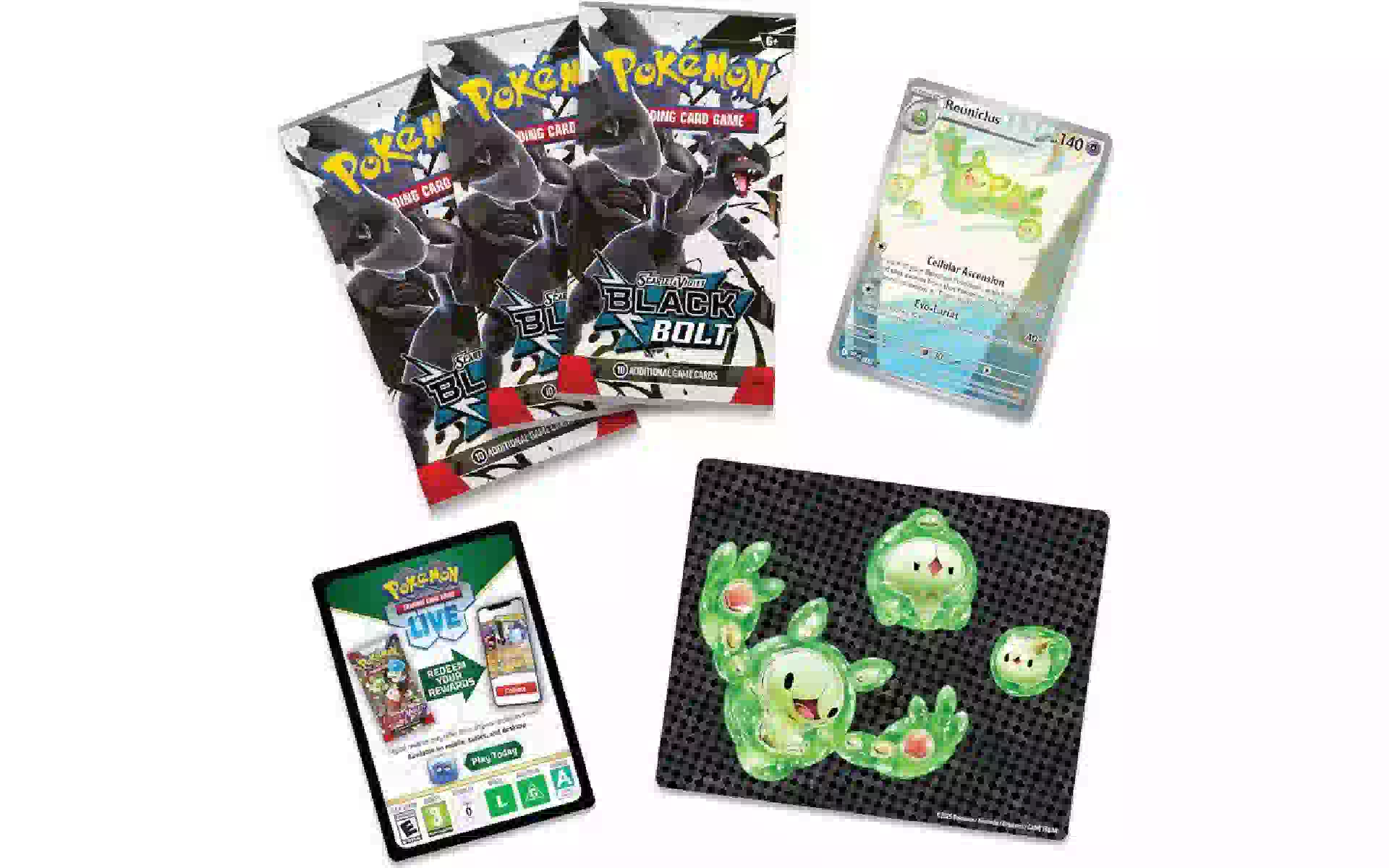 Card game Pokemon TCG Black Bolt - Tech Sticker Collection SV10.5 (196214119109) Card game Pokemon TCG Black Bolt - Tech Sticker Collection SV10.5 (196214119109)