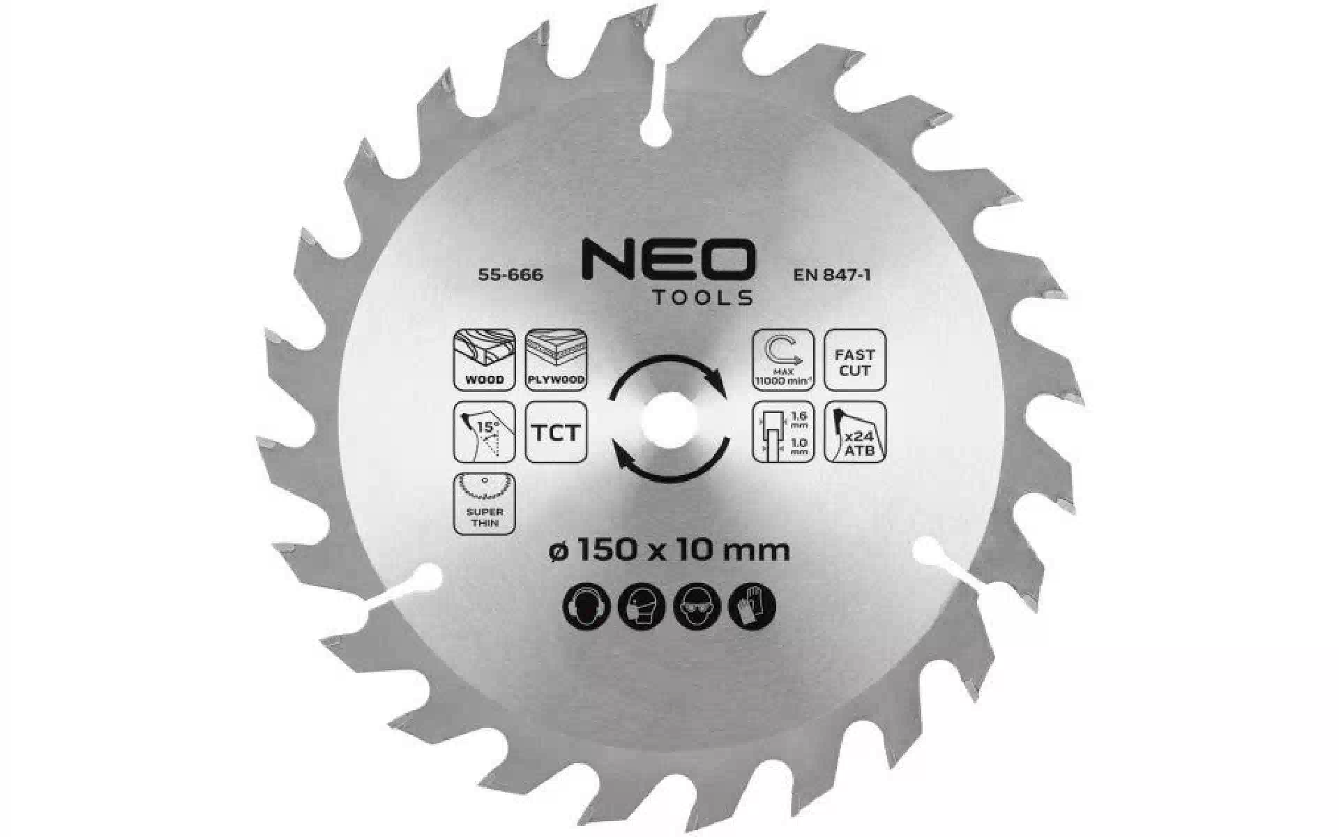 Lâmina de serra Neo Tools (55-666) Lâmina de serra Neo Tools (55-666)