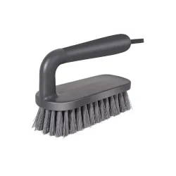Щітка для миття підлоги Ardesto Minimalism (ARHE1310G), 18 х 11 х 5.2 см, пластік, Dark Grey