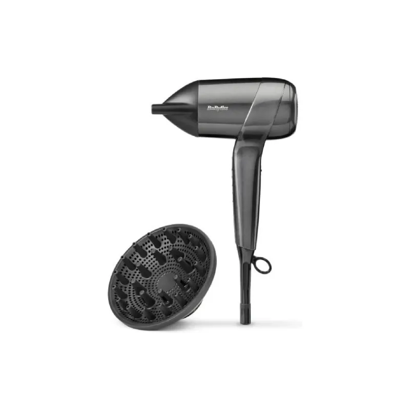Secador de cabelo Babyliss Titanium Shine, Black (D6200DE)