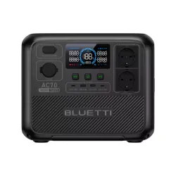 Электростанция портативная Bluetti 768 Wh 218333 mAh AC70, 1000 Вт (PB931583) Электростанция портативная Bluetti 768 Wh 218333 mAh AC70, 1000 Вт (PB931583)