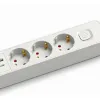 Мережевий подовжувач 3 розетки 2E TwoColors (2E-U03ESU31.5WB), 1.5 м, White/Black
