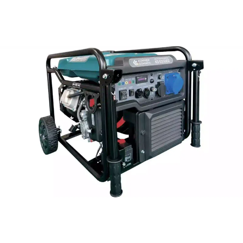 Benzin-gáz inverteres generátor Konner&Sohnen (KS 6500iEG)