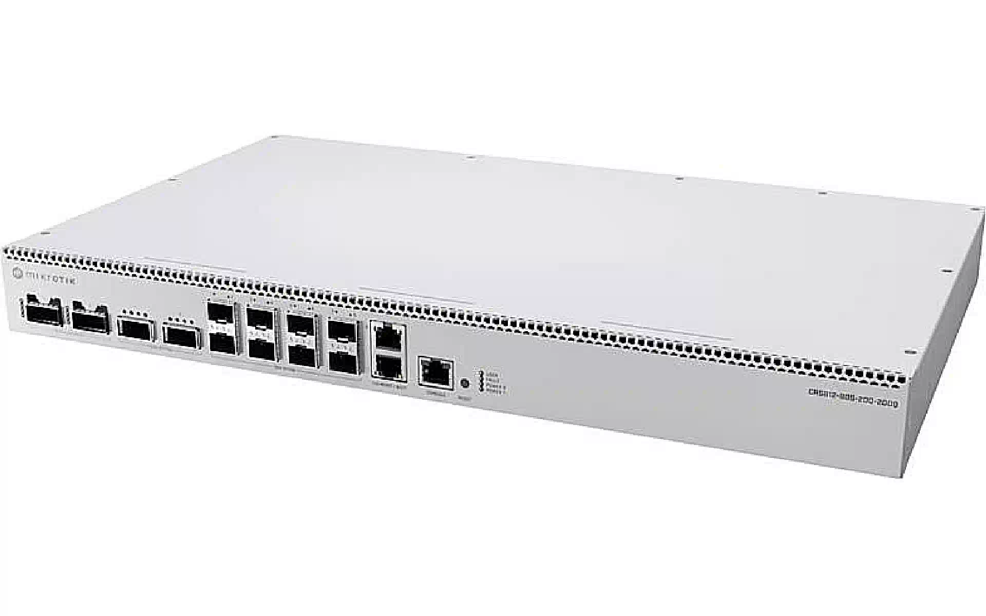 Комутатор MikroTiK (CRS812-8DS-2DQ-2DDQ-RM) Комутатор MikroTiK (CRS812-8DS-2DQ-2DDQ-RM)
