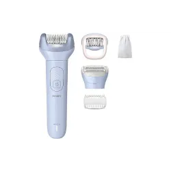 آلة إزالة الشعر Philips Series 8000, White/Light Blue (BRE709/00)