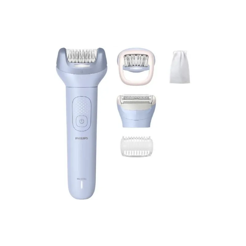 Епілятор Philips Series 8000 (BRE709/00), White/Light Blue