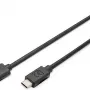 كابل Digitus USB-A - USB-C, Black (AK-300148-030-S)