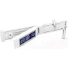 حامل VGA مع شاشة عرض Zalman ZM-VS3 DS, White (ZM-VS3DSWHITE)