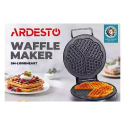 Ferro de waffle Ardesto, Black (SM-L100RHEART)