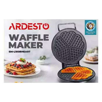 Ferro de waffle Ardesto, Black (SM-L100RHEART)