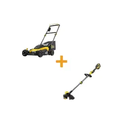 Газонокосилка Stanley FatMax, 40 л, 51 см (SFMCMW2651M+SFMCSTB933M)