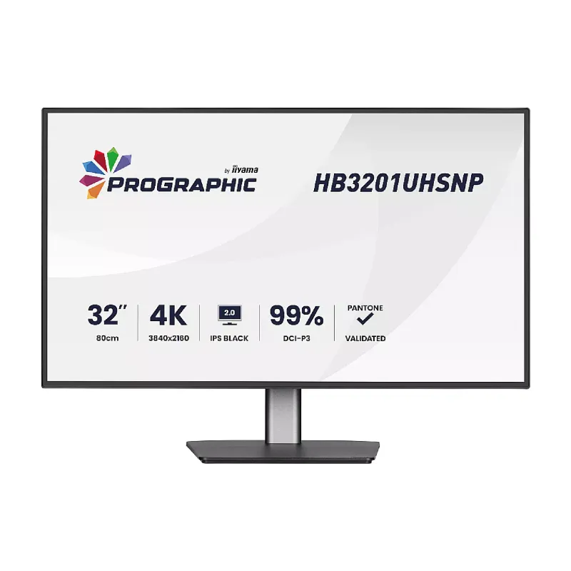 Монітор Iiyama 31.5" 4K UHD/IPS  (HB3201UHSNP-B1)