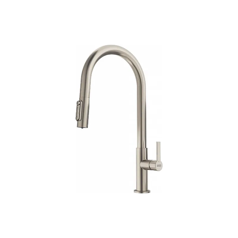 Torneira de cozinha Franke Maris Slim J Clear Water, Steel (120.0736.604)