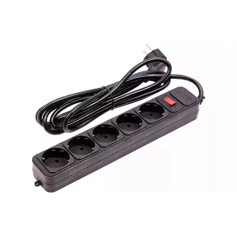 Мережевий подовжувач PowerPlant (EX610716), Black
