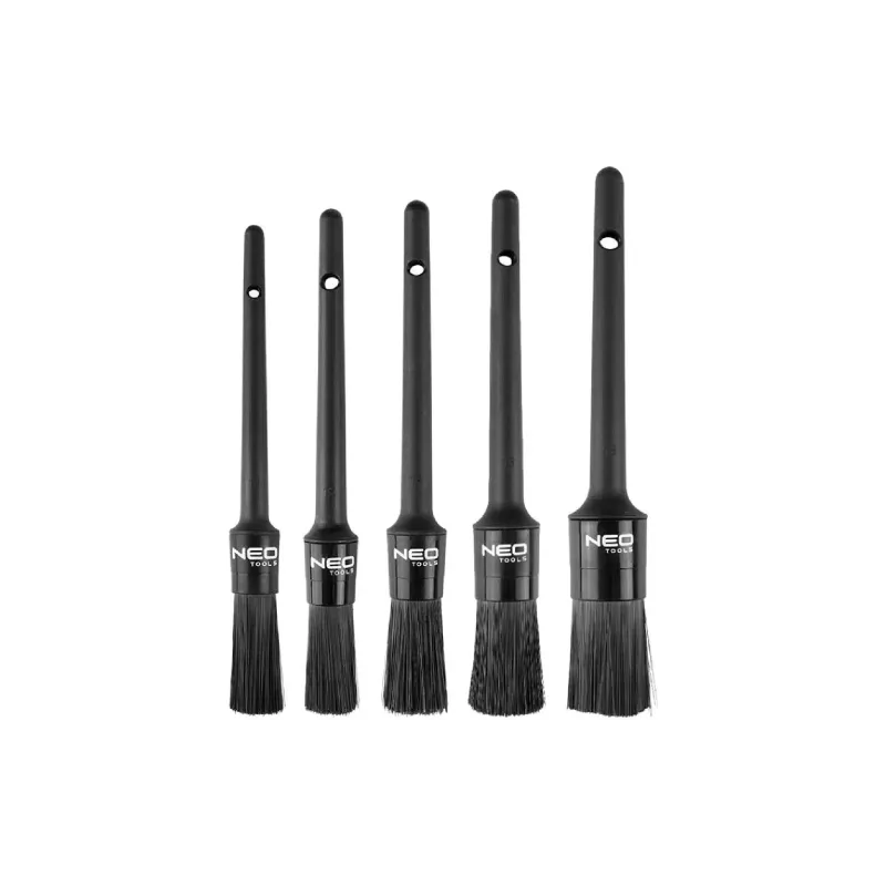 Набір пензлів для обробки деталей Neo Tools (11-462), 5 шт