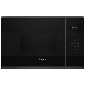 Ενσωματωμένος φούρνος μικροκυμάτων Bosch, Black/Stainless steel (BFL524MH2)