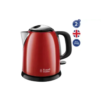 Wasserkocher Russell Hobbs Colours Plus Mini, Black/Red (24992-70)