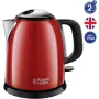 Electric kettle Russell Hobbs Colours Plus Mini (24992-70), 1000 ml, Black/Red
