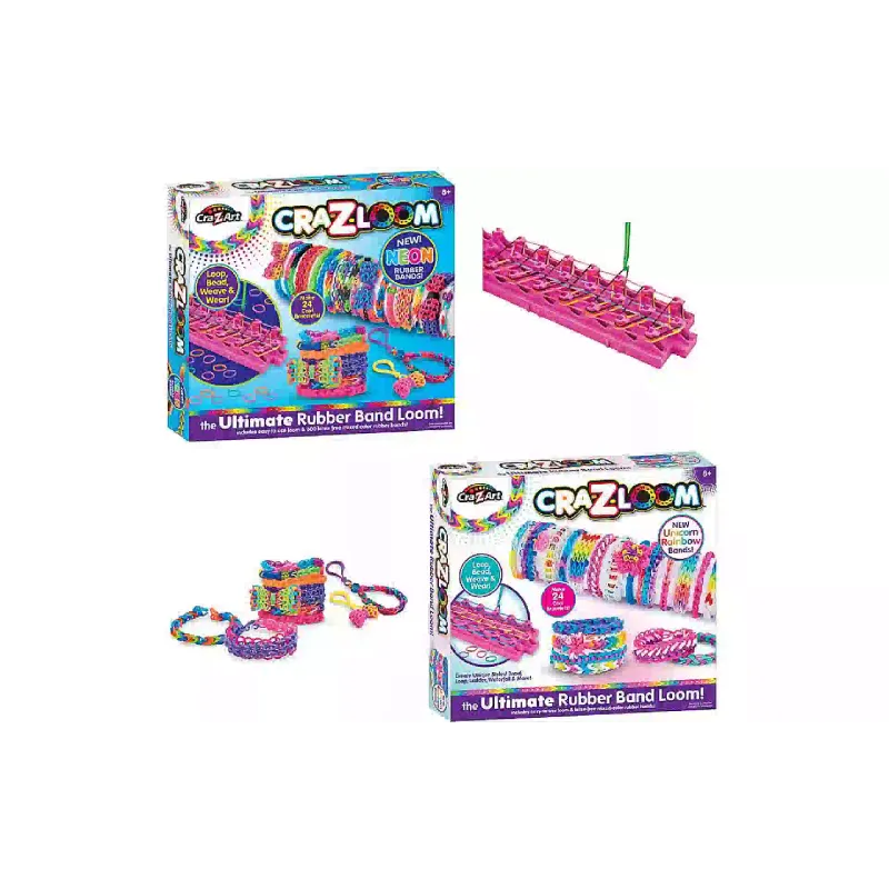Набір для виготовлення браслетів Cra-Z-Art Ultimate Rubber Band Loom (19128CRA)