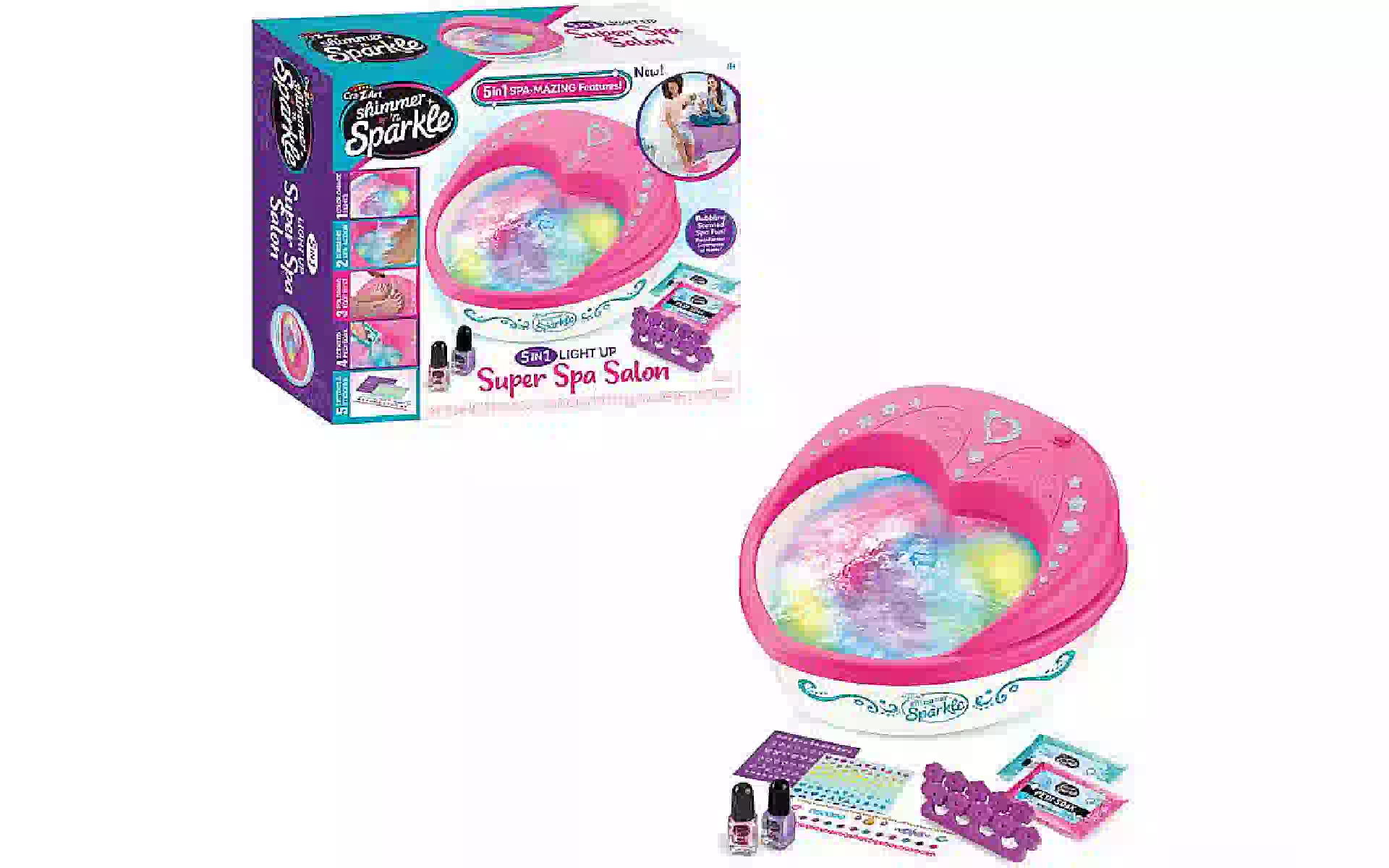 Σετ παιδικών καλλυντικών Cra-Z-Art Light Up Super Spa Salon (65628CRA) Σετ παιδικών καλλυντικών Cra-Z-Art Light Up Super Spa Salon (65628CRA)