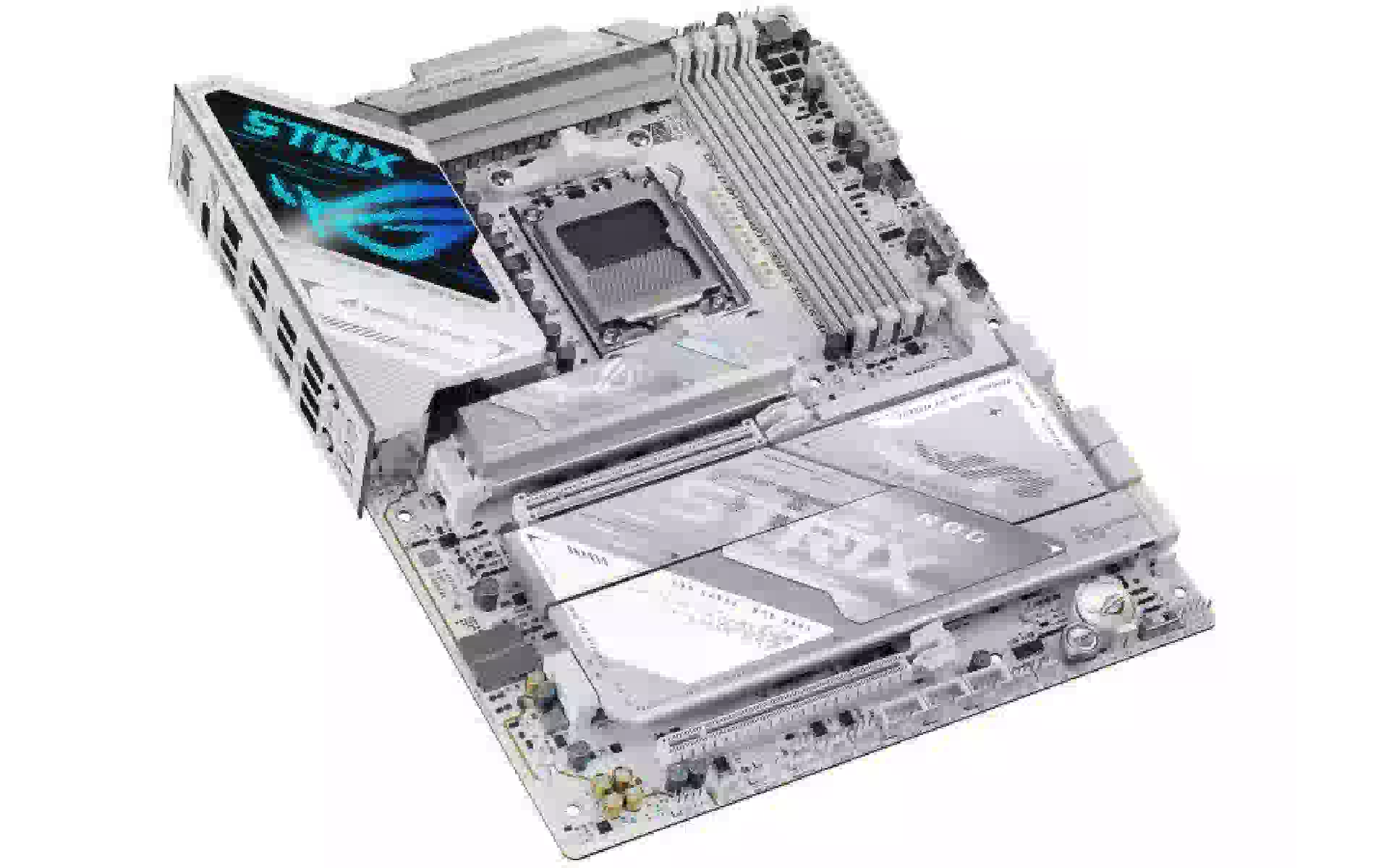 Материнська плата Asus ROG Strix B850-A (90MB1P10-M0EAY0), sAM5, White Материнська плата Asus ROG Strix B850-A (90MB1P10-M0EAY0), sAM5, White