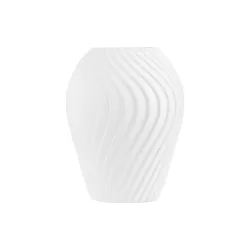Ваза Ardesto Trento (AR3824W), 15.5 х 20 см, порцеляна, White