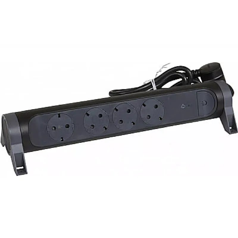 Omrežni podaljšek Legrand, Black (694511)