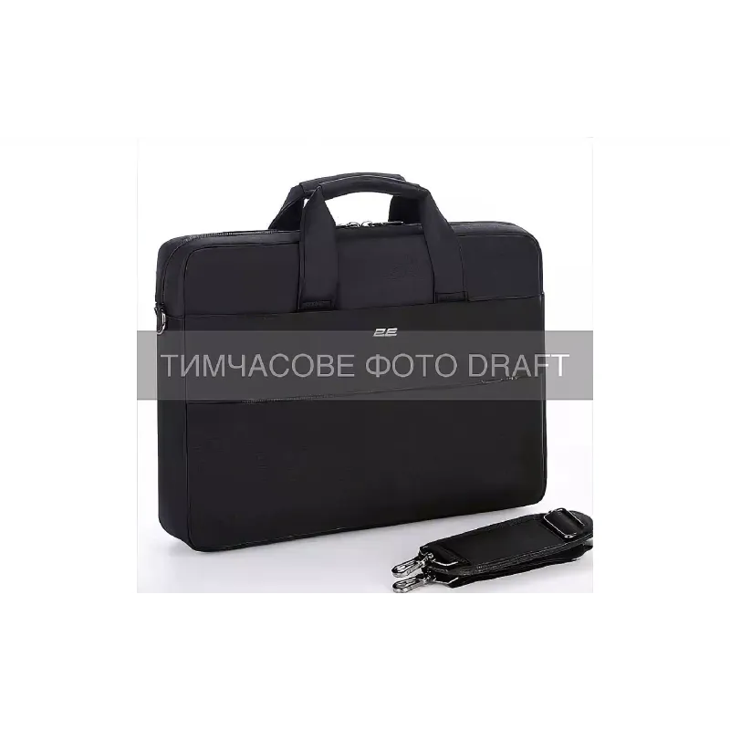 Bag for 15.6"/16" laptop 2E Slim Keeper Plus (2E-CBT2396BK), Black