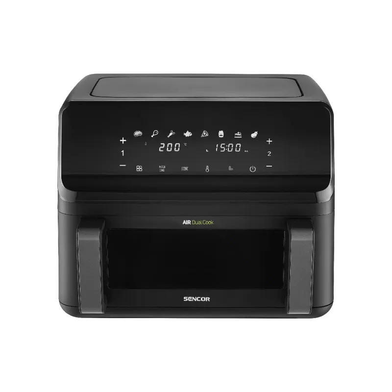Multi-oven Sencor Dual Vita Fryer (SFR9650BK), 4.5 l, 2700 W, Black