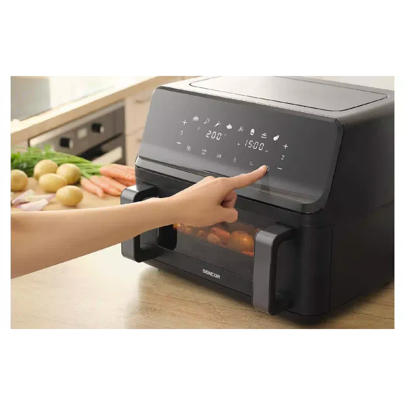 Multi-oven Sencor Dual Vita Fryer (SFR9650BK), 4.5 l, 2700 W, Black