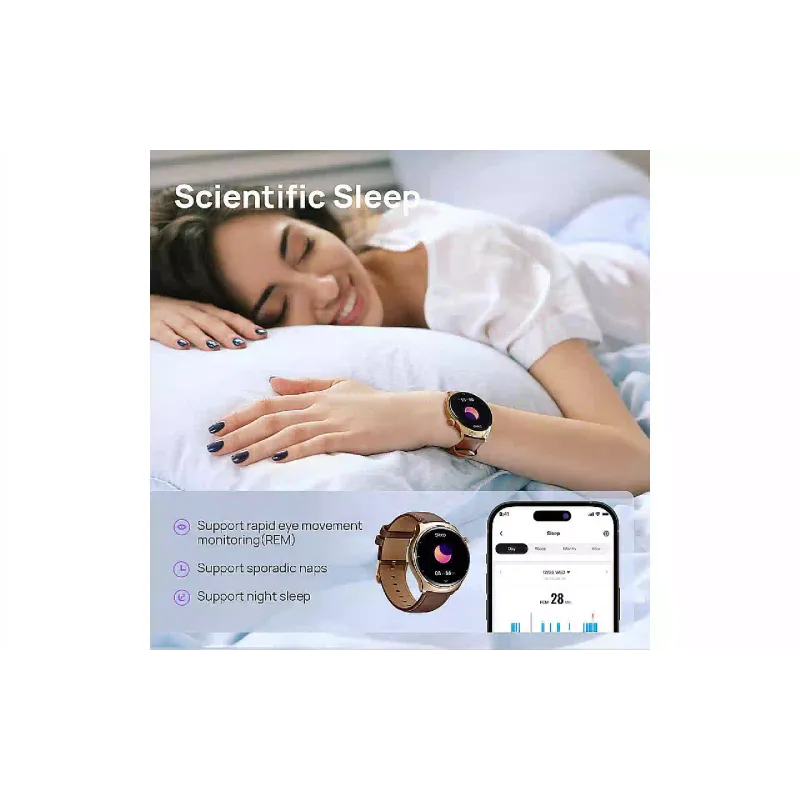 ساعة ذكية Mibro Lite 3 Pro, Pink Gold (XPAW019RG)