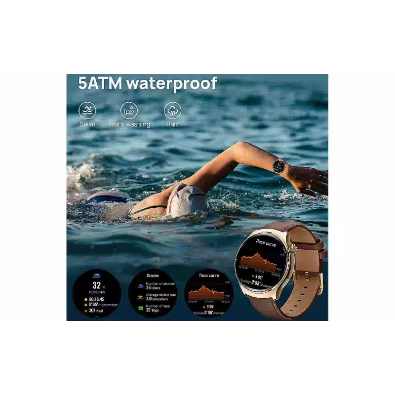 ساعة ذكية Mibro Lite 3 Pro, Pink Gold (XPAW019RG)