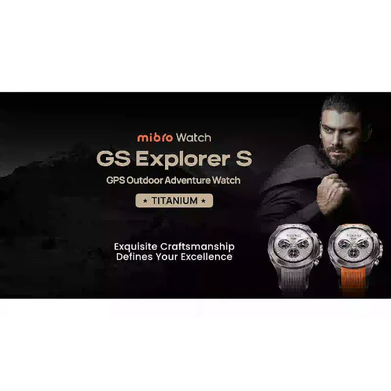 Смарт-часы Mibro GS Explorer S 1.32" /BT 5.3 Titan (XPAW023TS)