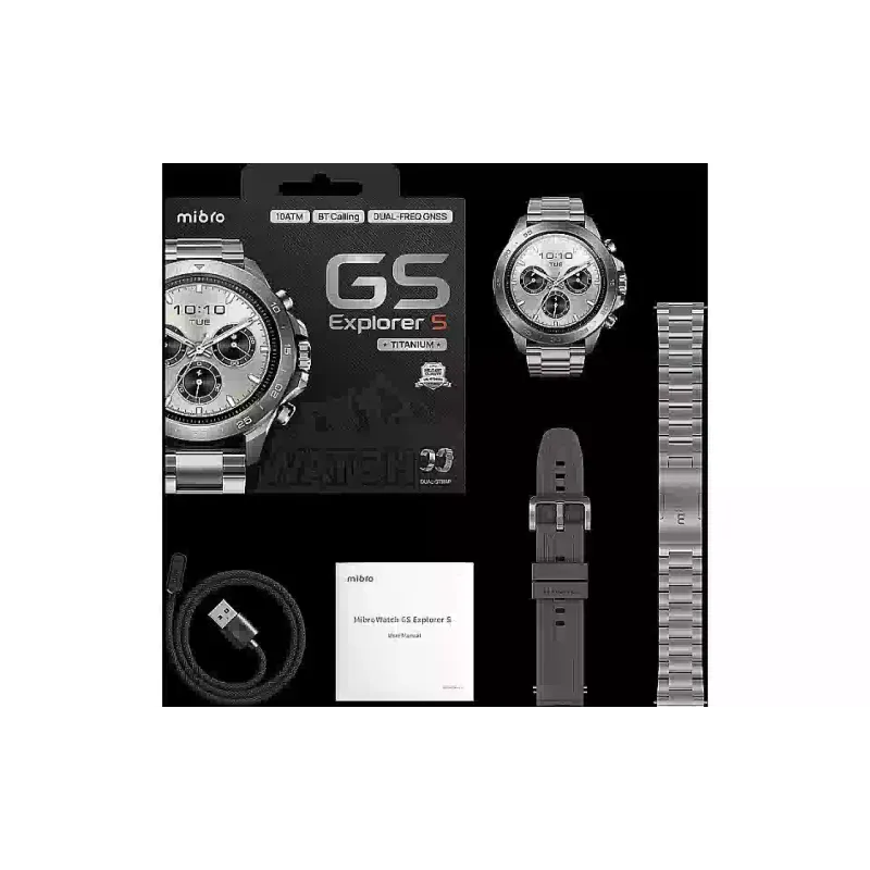 Smart watch Mibro GS Explorer S 1.32" /BT 5.3 Titan (XPAW023FT)