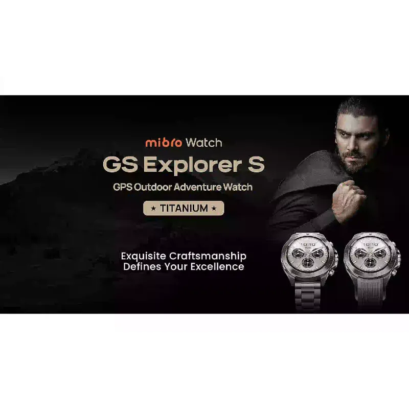 Smart watch Mibro GS Explorer S 1.32" /BT 5.3 Titan (XPAW023FT)