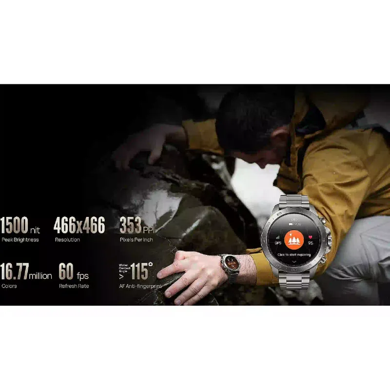 Smart watch Mibro GS Explorer S 1.32" /BT 5.3 Titan (XPAW023FT)