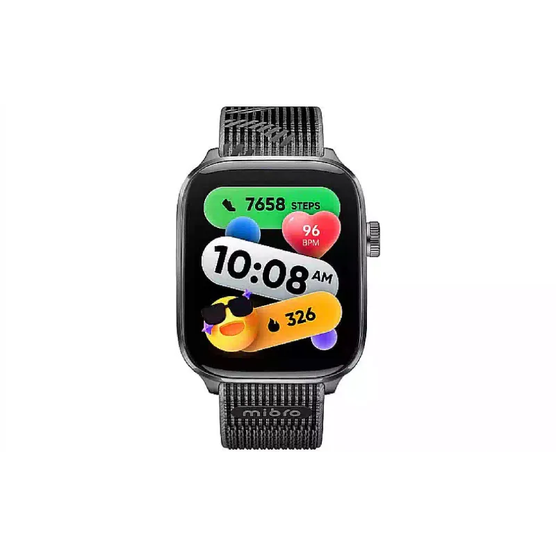 Смарт-годинник Mibro Fit 1.75" /BT 5.3 Black (XPAW027B)