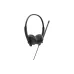 Headset Dell Wired Headset WH125, Black (520-BBLV)
