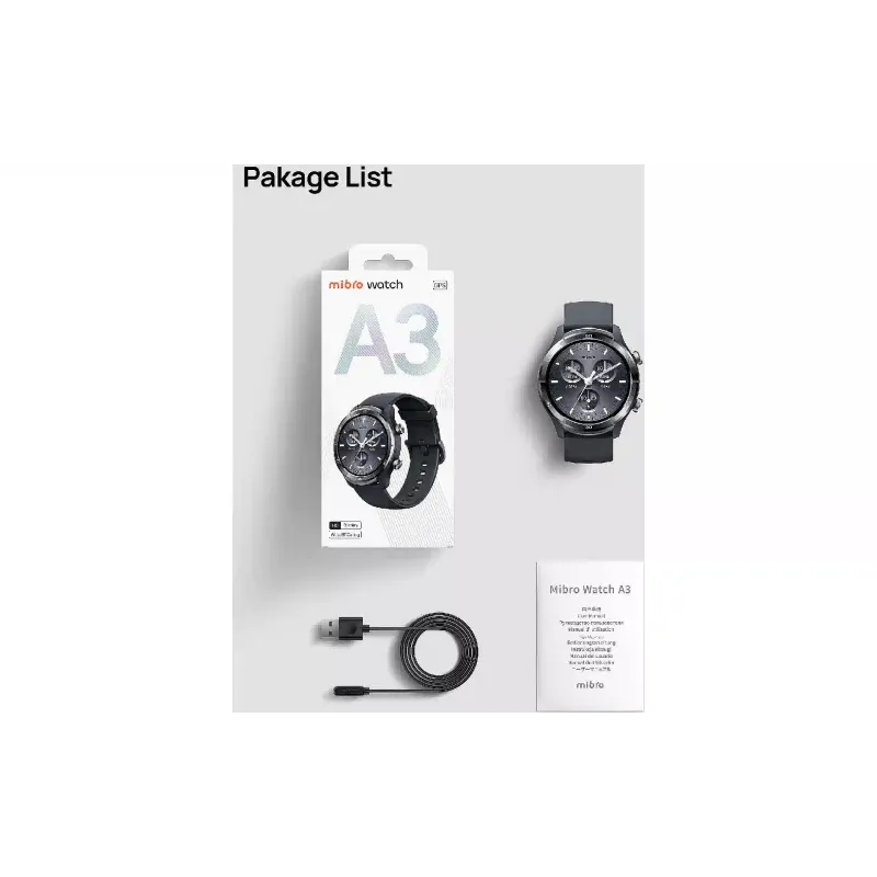 Smart watch Mibro A3 1.39" /BT 5.3 Dark Grey (XPAW022D)