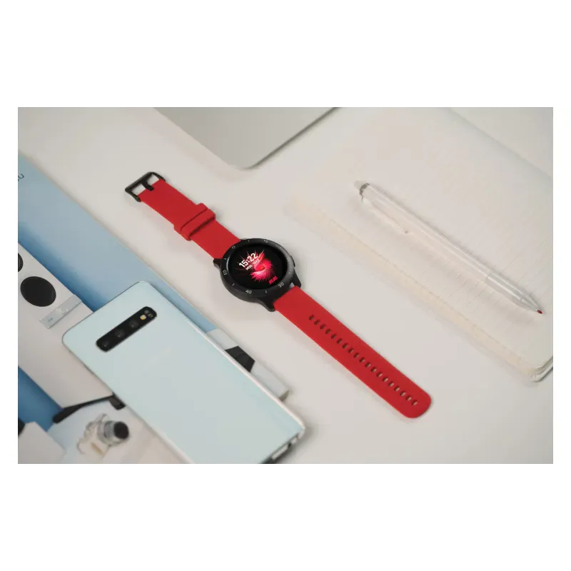 Смарт-годинник 2E Motion GT2 (2E-CWW21BKRD-WS), 47 мм, Black/Red