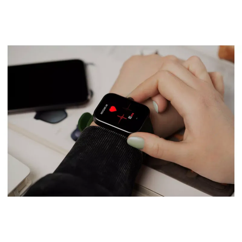 Смарт-годинник 2E Alpha SQ Music Edition (2E-CWW40BKGN-WS), 46 мм, Gray