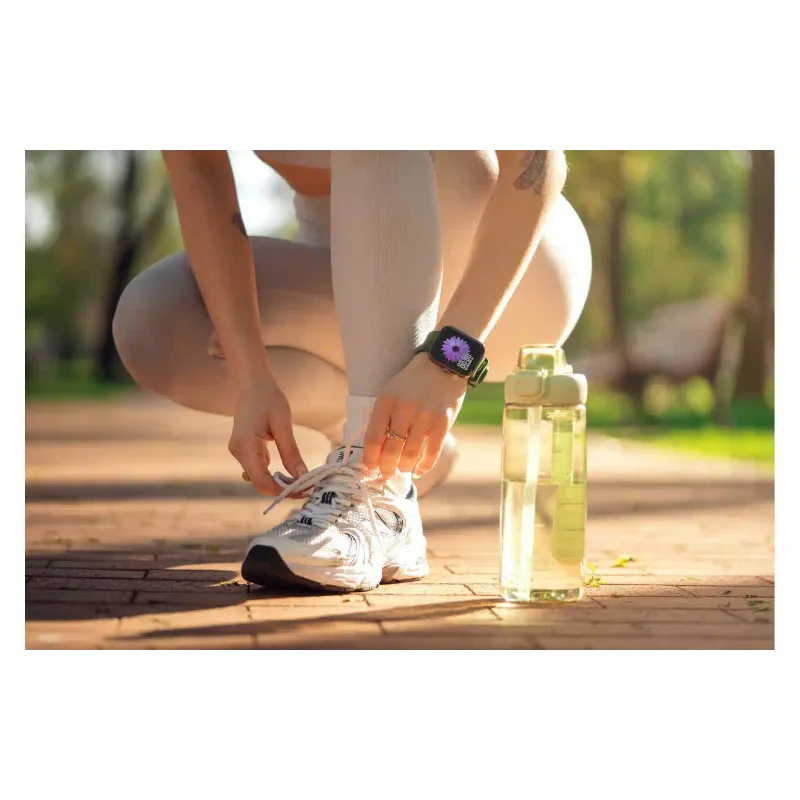 Смарт-годинник 2E Alpha SQ Music Edition (2E-CWW40BKGN-WS), 46 мм, Gray