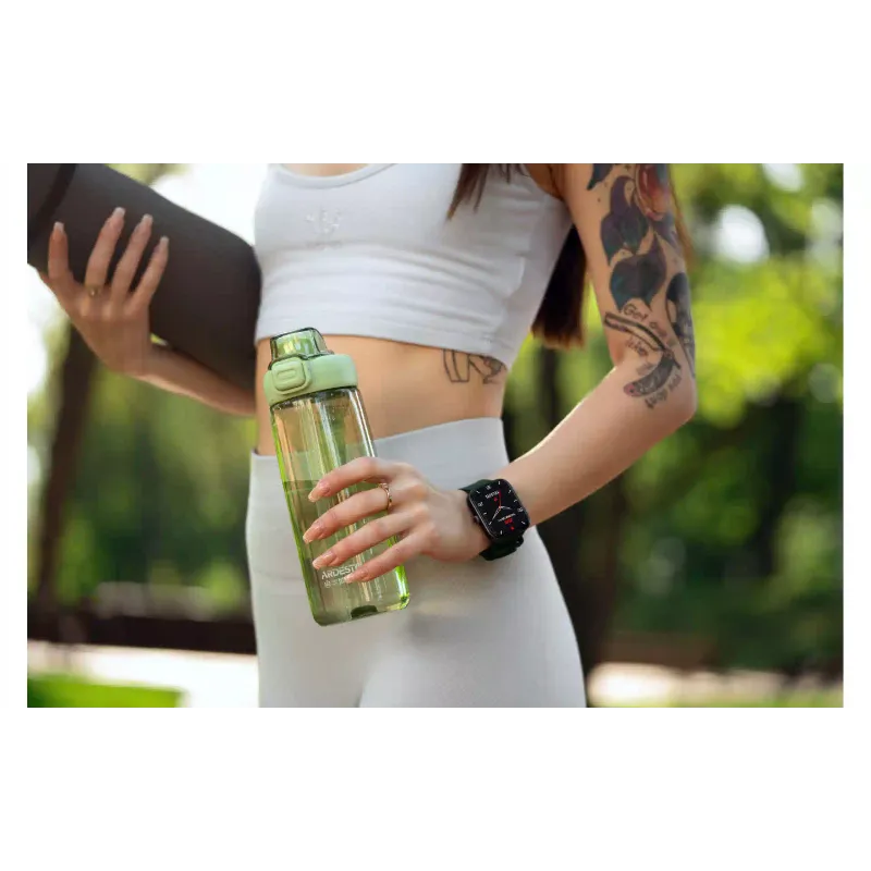 Смарт-годинник 2E Alpha SQ Music Edition (2E-CWW40BKGN-WS), 46 мм, Gray