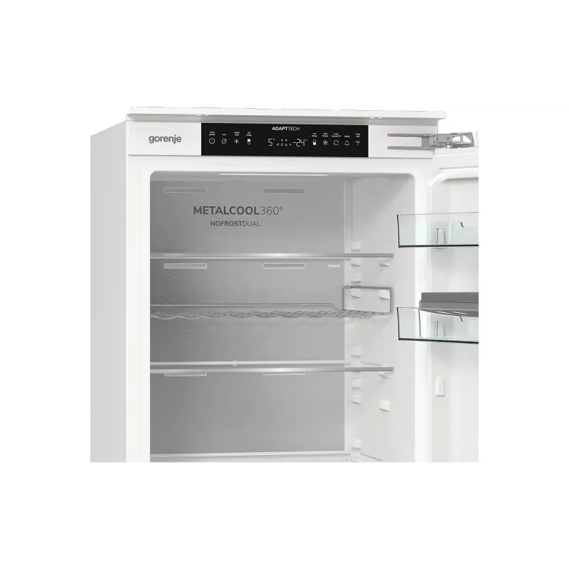 Вбудований холодильник Gorenje (NRKI517E82WF), 244/68 л, White
