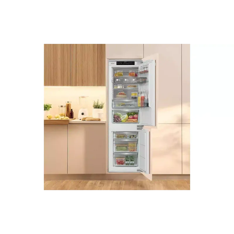 Вбудований холодильник Gorenje (NRKI517E82WF), 244/68 л, White
