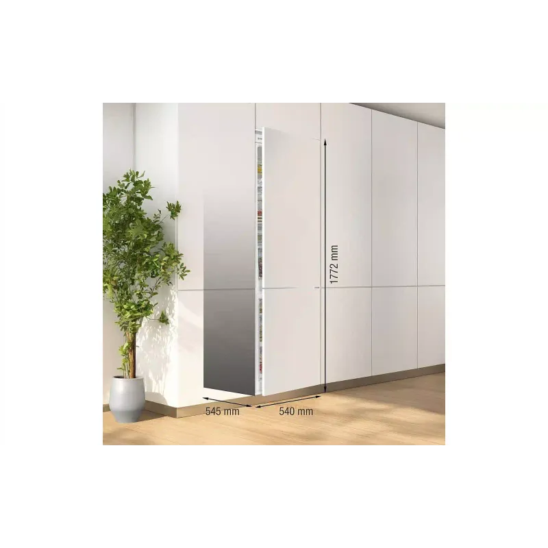 Вбудований холодильник Gorenje (NRKI517E82WF), 244/68 л, White