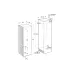 Вграден хладилник Gorenje, White (NRKI517E82WF)